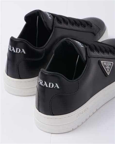 black prada men shoes|Prada black leather shoes men.